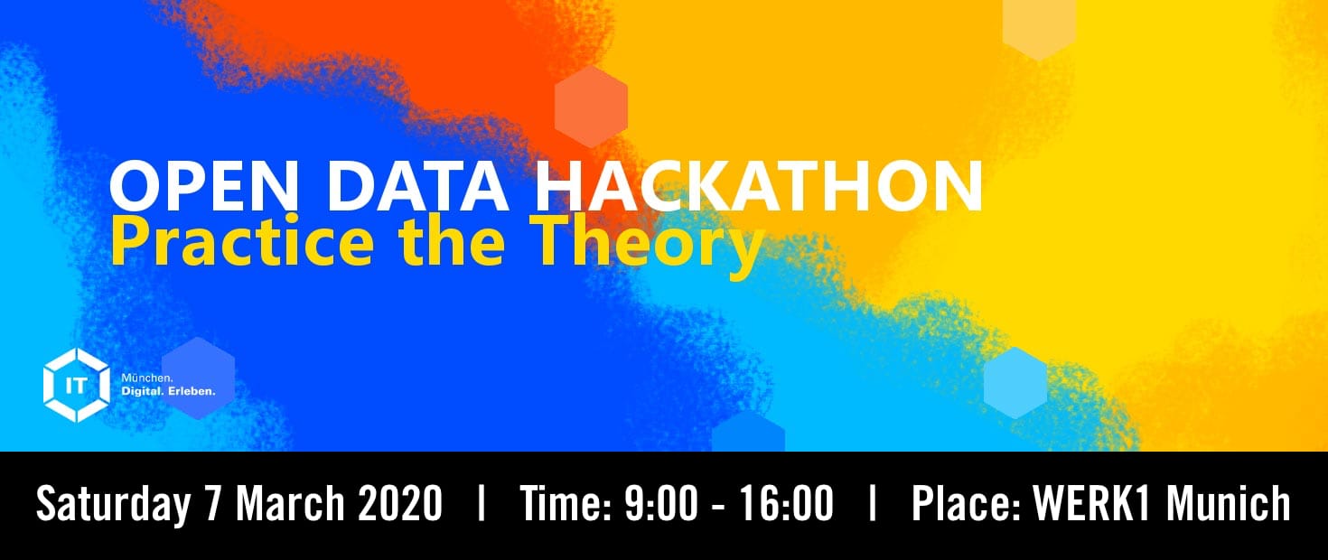 OPEN DATA HACKATHON Munich 2020 : Practice the Theory ...